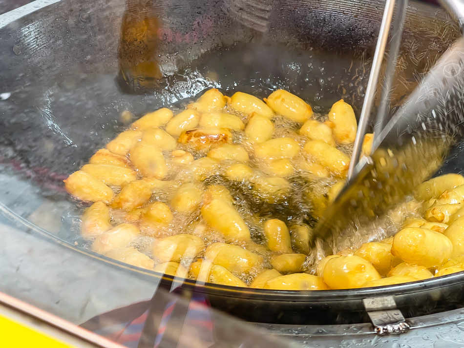 高雄鳳山美食 - 阿力地瓜球 高雄鳳山美食 - 阿力地瓜球