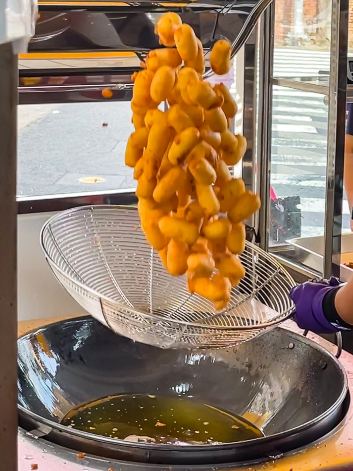 高雄鳳山美食 - 阿力地瓜球 高雄鳳山美食 - 阿力地瓜球