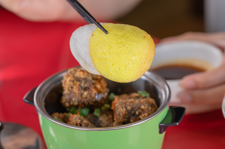 好飯遇所眷村將軍炸滷米血(88元) 好飯遇所眷村將軍炸滷米血(88元)