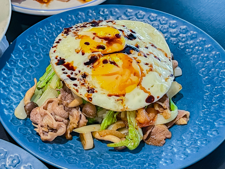 港式雙蛋牛肉飯