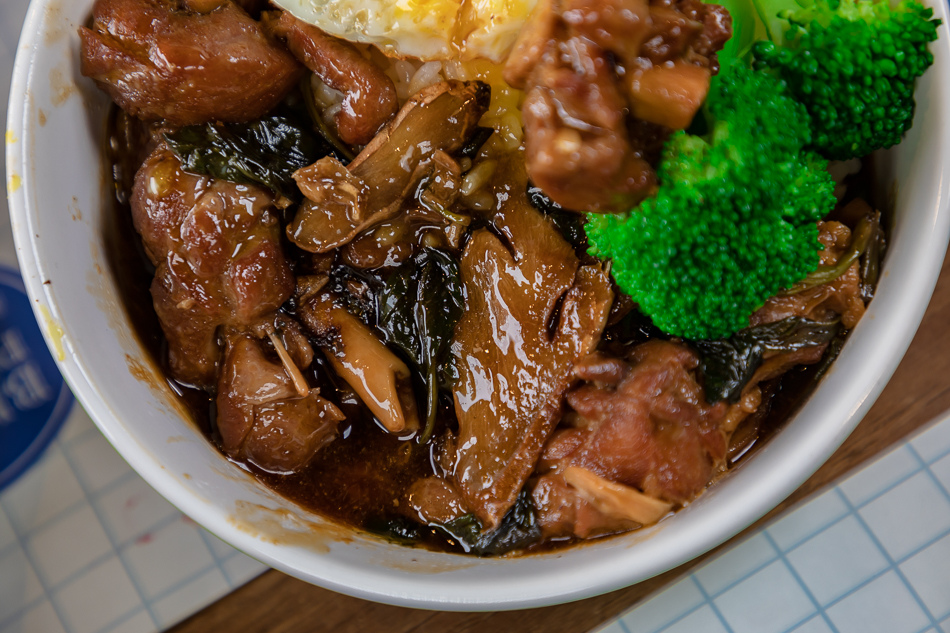 『米飯聯合國』系列的台式三杯雞飯(129元) 『米飯聯合國』系列的台式三杯雞飯(129元)