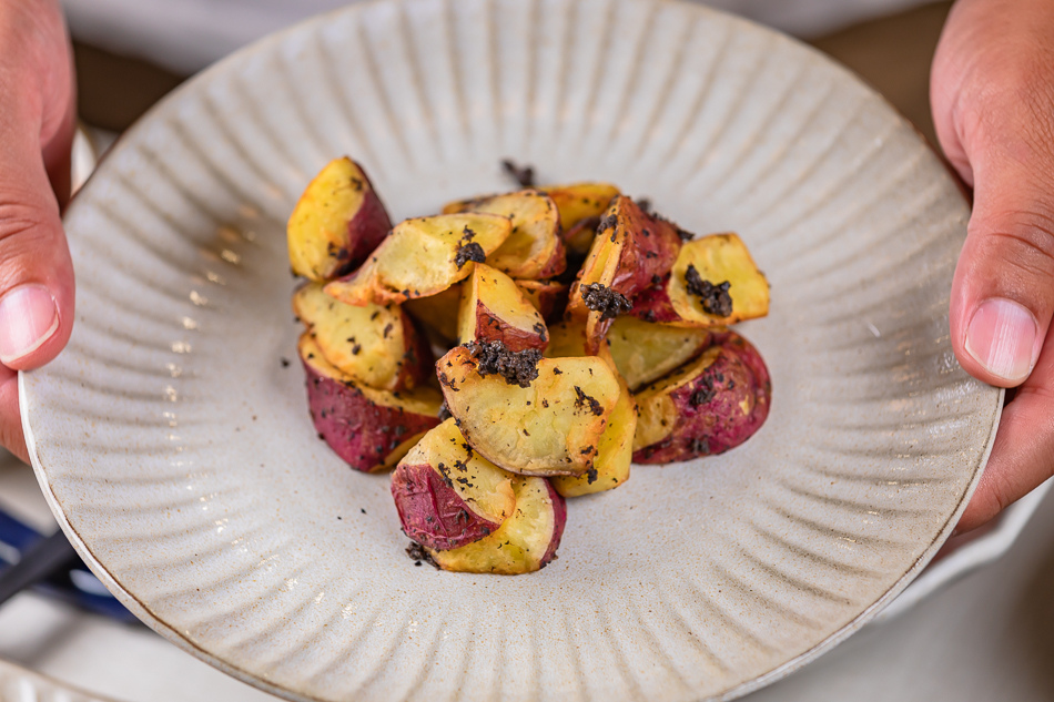 松露地瓜天婦羅120元 松露地瓜天婦羅120元