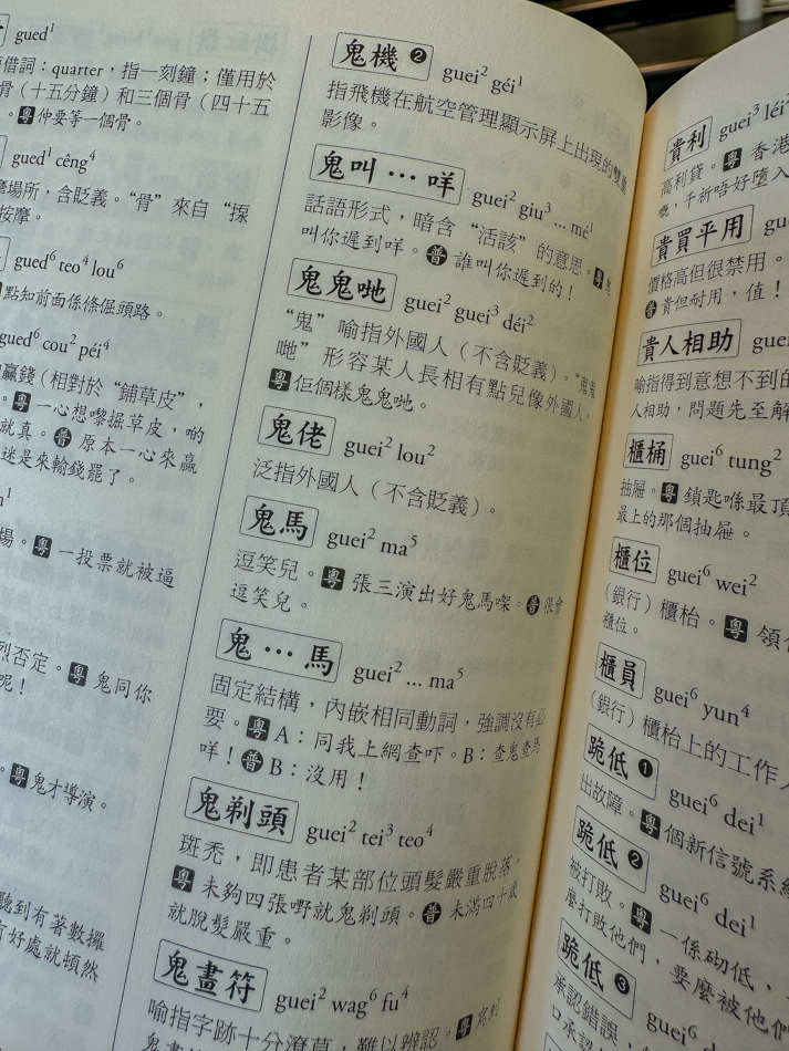 奉旨嚐點 - 粵語小詞典
