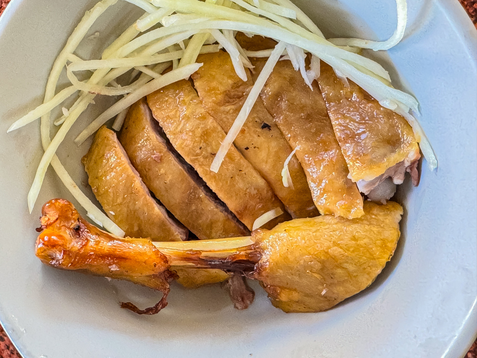 鴨肉一份 55