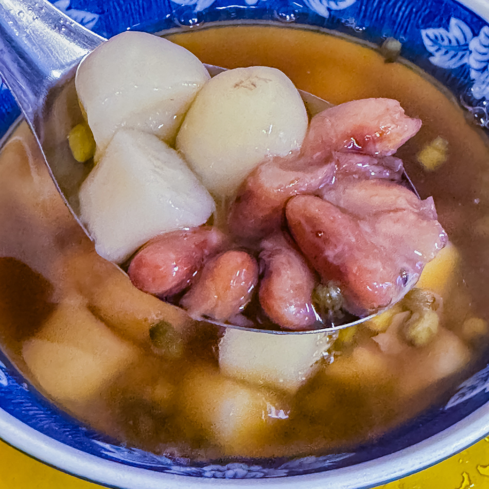 岡山美食 - 小溝頂木瓜牛奶 熱湯圓 (2).jpg