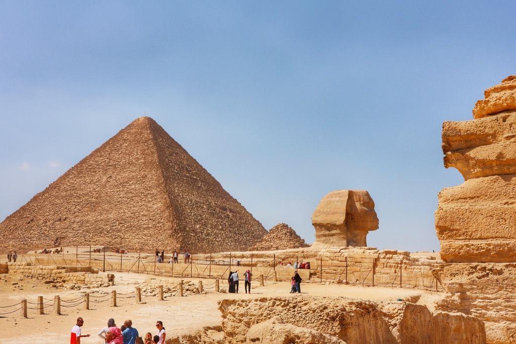 【埃及】Giza 吉薩金字塔|千年人面獅身像