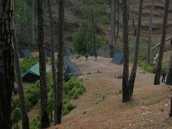 1st camping ground