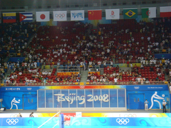 0817-03首都體育館內的大小人型排球圖.JPG
