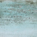 《海韻二》，膠彩、紙本，28x16cm，2012