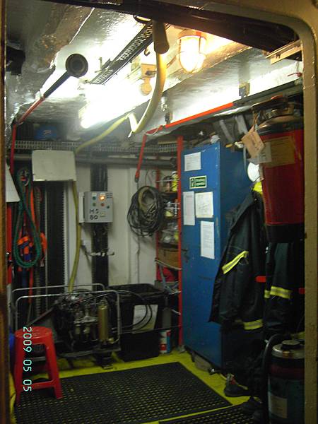 Fire protection control room