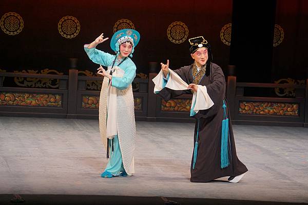 《藏舟》由京崑小生溫宇航(右)、陳長燕(左)，重新再演經典崑劇.JPG