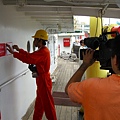 20061124基隆港拍攝蒸燻除鼠紀錄片現場側拍照片18