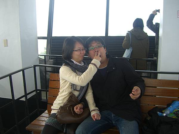 20100103安平古堡-瞭望台之閃光二人組搞內鬨