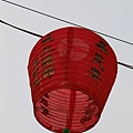 20100306菁桐老街-天燈造型的燈飾