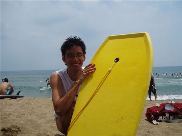 小黑弟和body board