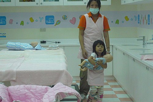 BABY BOSS職業體驗~育嬰室護士