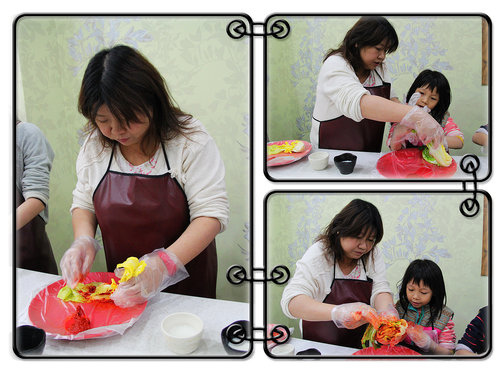 2013年3月韓國行~diy泡菜製作和韓國傳統服裝體驗 
