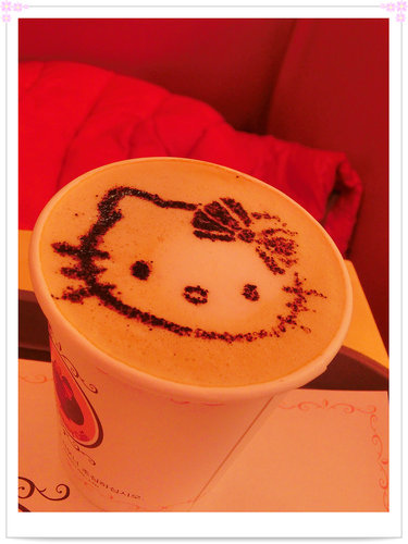 2013年3月韓國行~HALLO KITTY COFFEE 