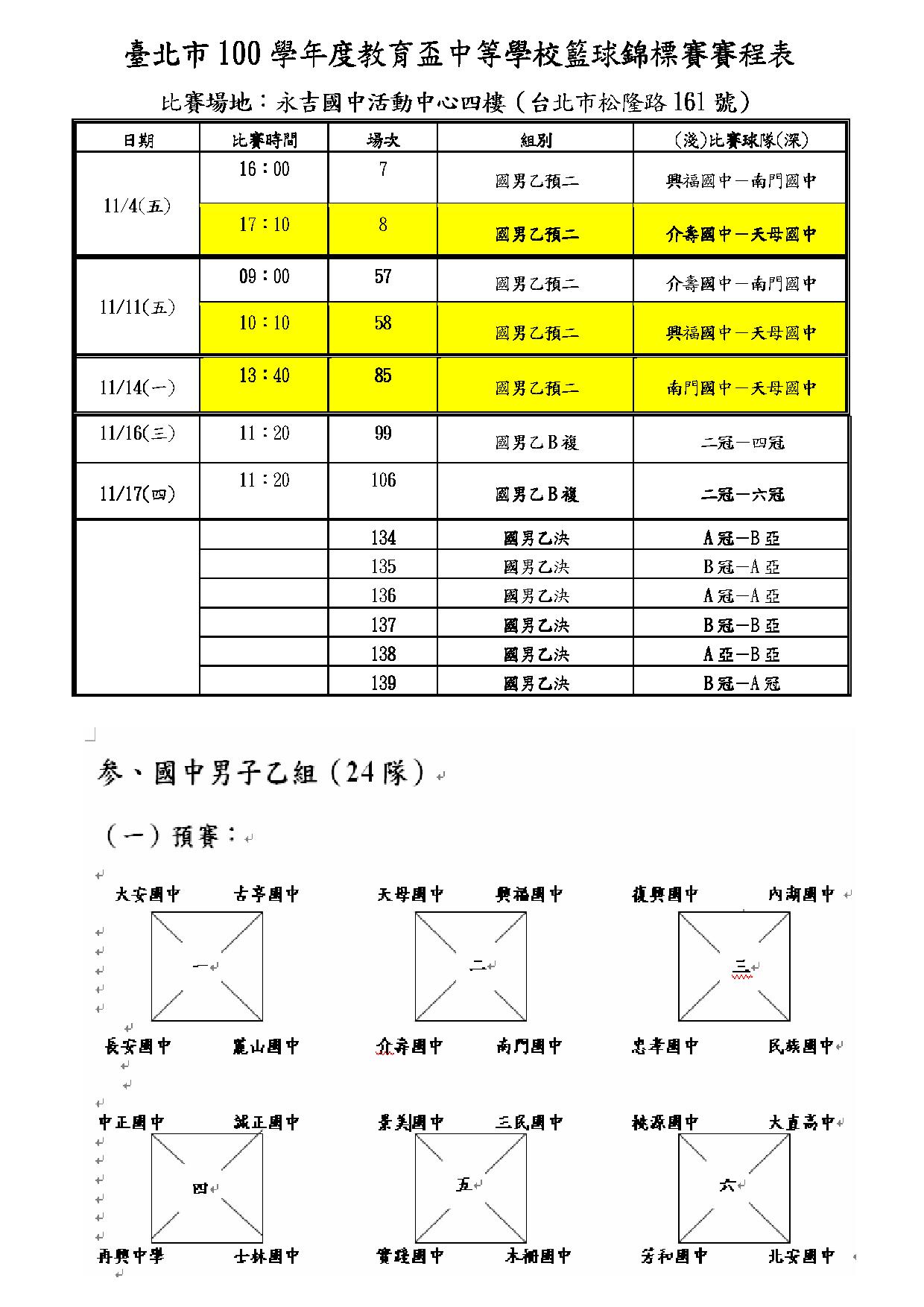 100教育賽程 blog.jpg