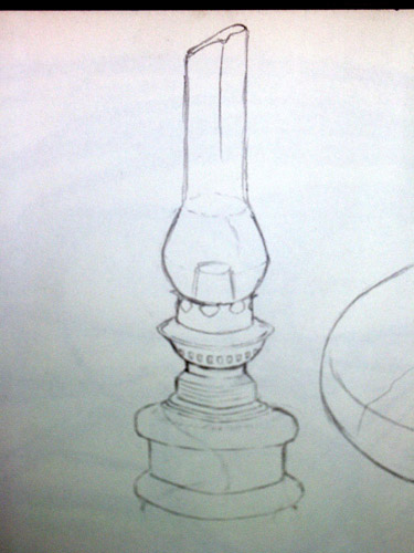 鉛筆－練習_燭臺