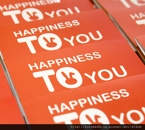 幸福小兔磁鐵 可艾婚禮小物