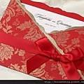 可艾婚禮 東方紅 進口喜帖婚卡 