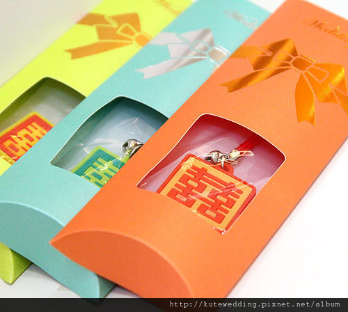 可艾婚禮小物_雙囍臨門吊飾