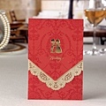 可艾婚禮 東方紅 進口喜帖婚卡 