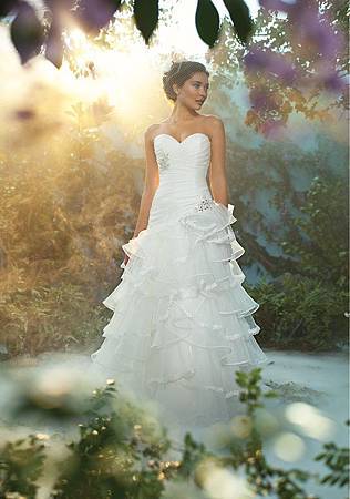 Alfred Angelo 2013迪士尼童話婚紗系列_TIANA