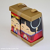 中國娃娃 結婚喜米禮盒