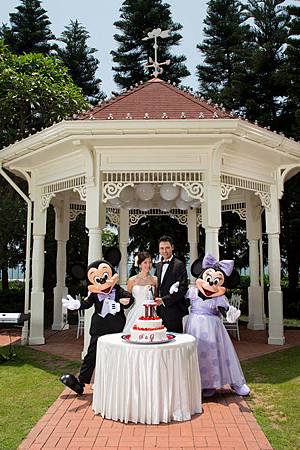 香港迪士尼樂園童話婚禮