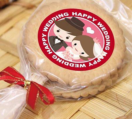 麥芽餅乾 婚禮二次進場禮物 Q版新人娃娃 麥芽餅乾 婚禮二次進場禮物 Q版新人娃娃