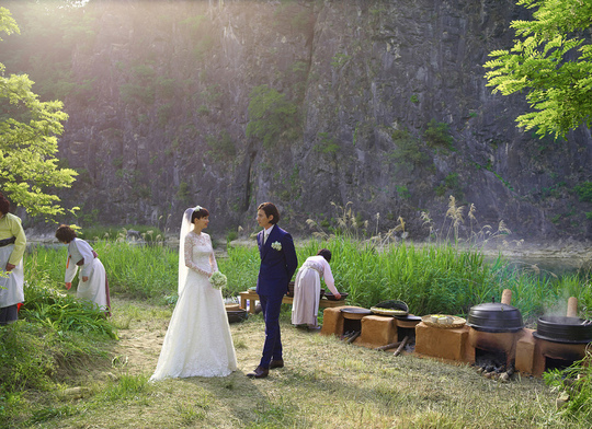 元彬 李娜英 結婚