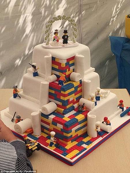 Lego 樂高 結婚蛋糕