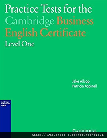 Practice Tests for the Cambridge Business English Certificate Level 1.png