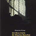Les Deux Morts De Maurice Blanchot (French Edition).png