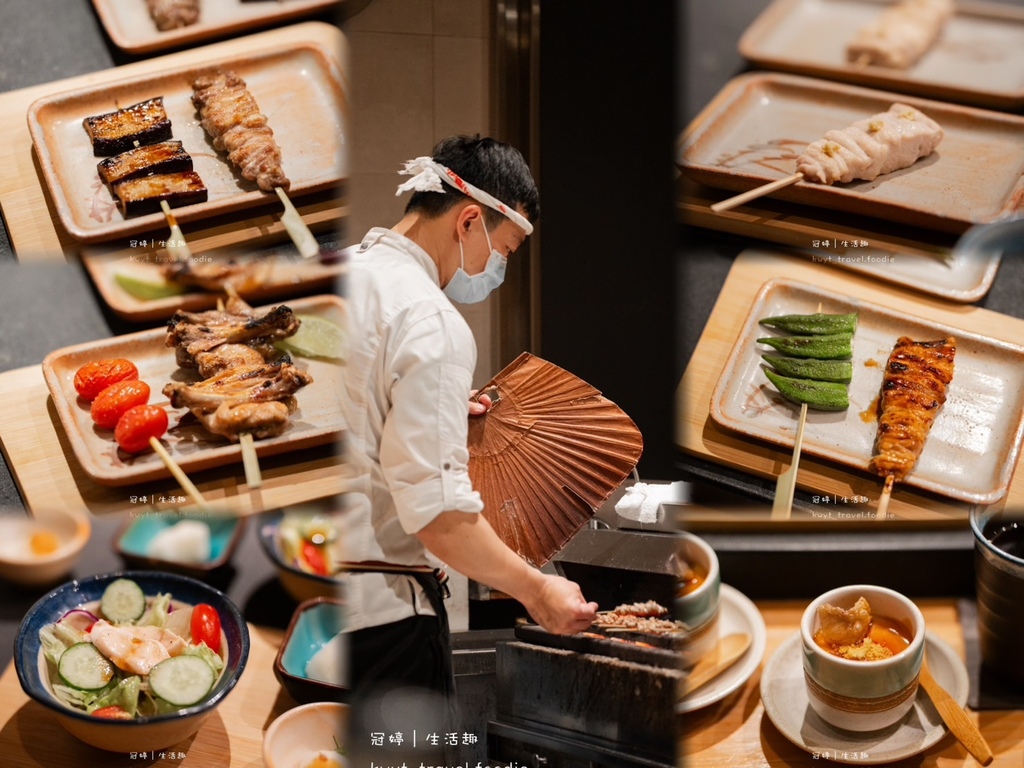 【台北鳥喜】千元米其林懷石套餐!中山區日本料理推薦,噴香直火