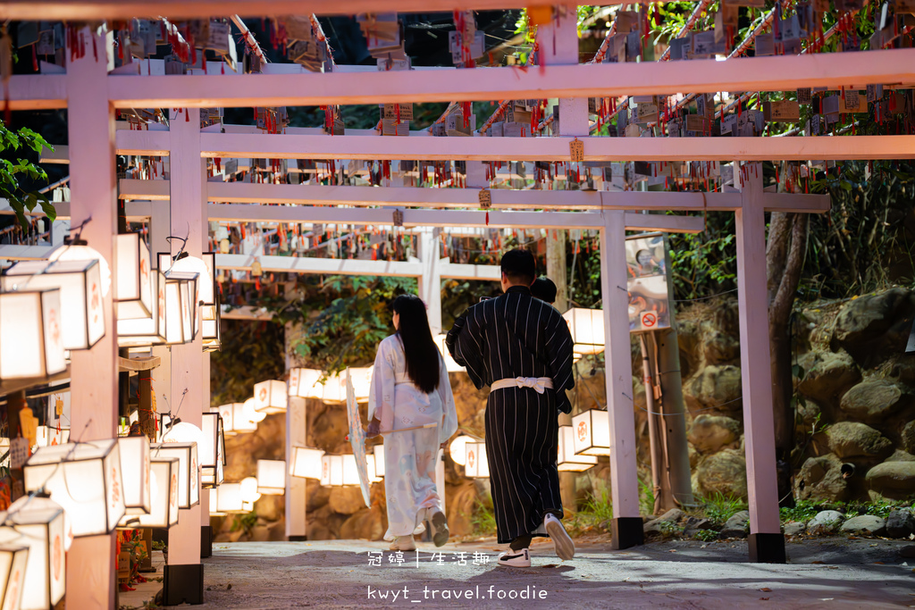 【千野村】秒飛日本「和服免費穿」,高雄親子景點,彩繪風鈴、搗