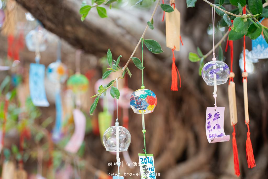 【千野村】秒飛日本「和服免費穿」,高雄親子景點,彩繪風鈴、搗
