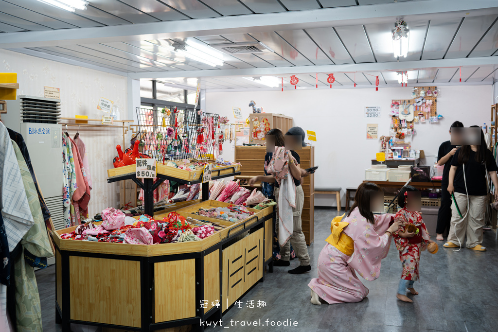 【千野村】秒飛日本「和服免費穿」,高雄親子景點,彩繪風鈴、搗