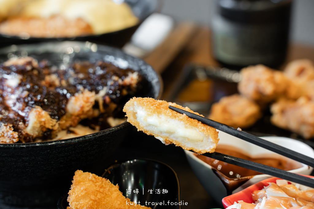 中山捷運站餐廳_新丼,巧克力豬排是什麼神仙組合,一口入魂,大