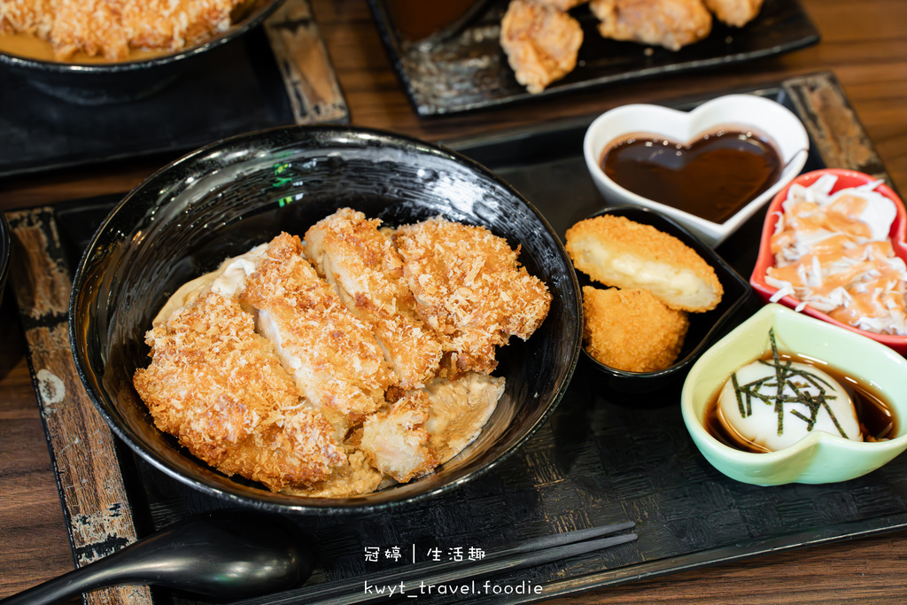 中山捷運站餐廳_新丼,巧克力豬排是什麼神仙組合,一口入魂,大