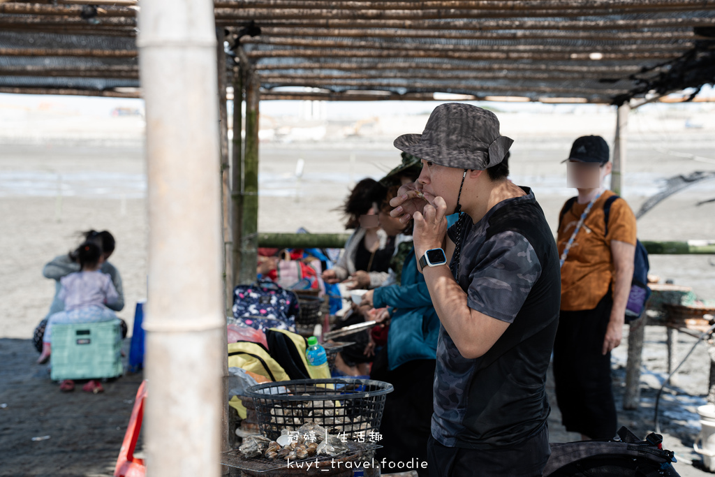 彰化親子景點_彩雲王功潮間帶之旅,200元蚵仔吃到飽,一票暢
