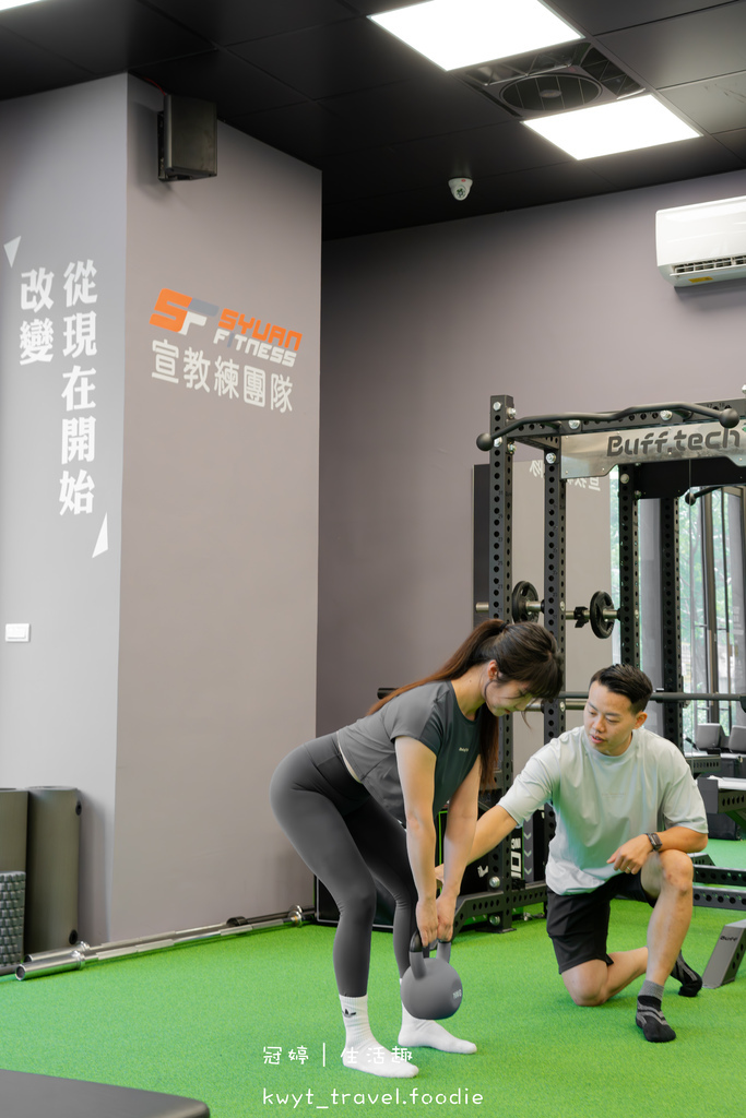 台中健身教練_宣教練團隊太平店，新手友善！女生朋朋們大推的一