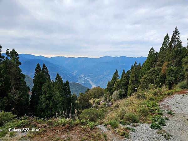 2024-01-07望鄉山、郡大山北峰、郡大山(1348)