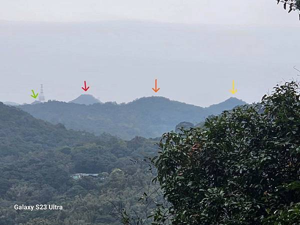 2024-03-03小金面山、西湖山、劍潭山北峰(1356)