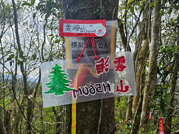 2025-04-03雲海山縱走烏窟子山(1411)