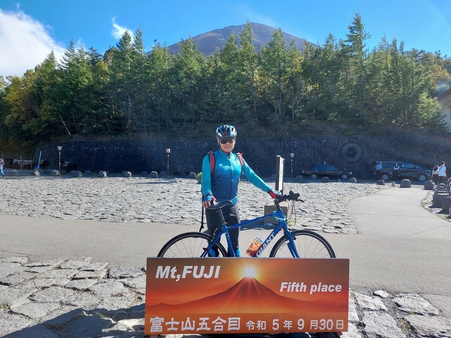 2023秋季靜岡 Day ８ 騎單車上富士山五合目