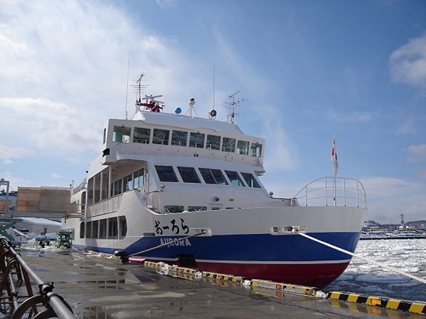 網走流冰   極光號碎冰船  鄂霍次克流冰館 濤沸湖水鳥