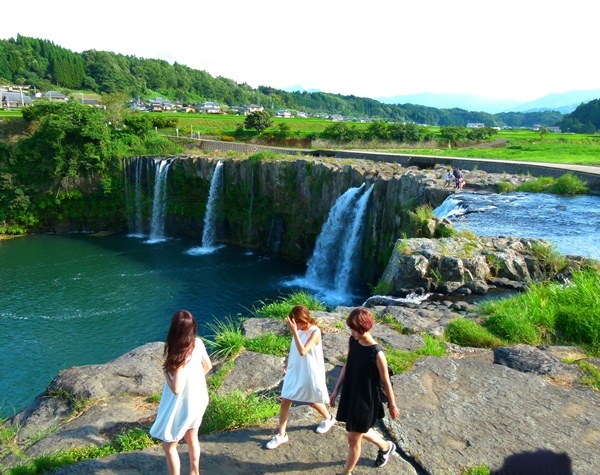 豐後大野市地質景點  原尻瀑布